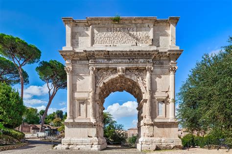 Arch of titus - tikloplan