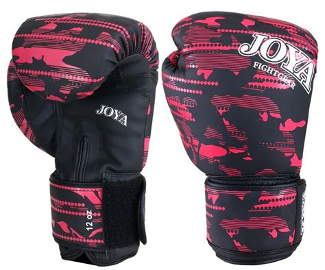 Joya Camo V2 Kickboxing Gloves - Pink - BOXING GLOVES - GLOVES