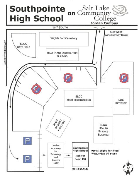 Campus Map – Southpointe Adult High