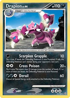 Drapion Pokémon Card Value & Price | PokemonCardValue