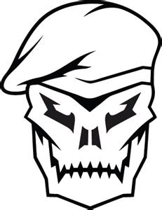 CALL OF DUTY BLACK OPS SKULL Logo Download png