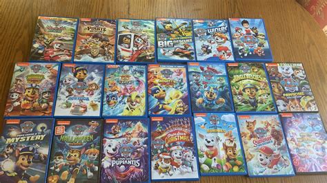 Huge Paw Patrol DVD Collection 📀 - YouTube