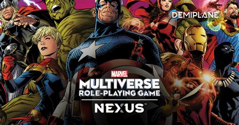 Demiplane Announces New Marvel Multiverse Tabletop RPG