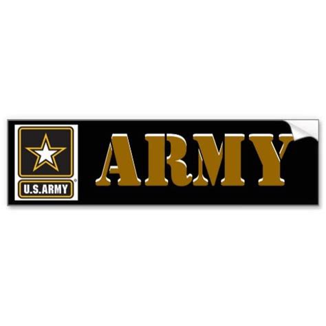 ARMY BUMPER STICKER