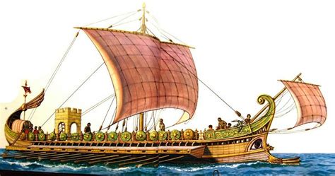 Roman Quinquereme | Ancient rome, Ancient mariner, Greco persian wars