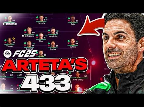 JoshDalyArteta's 4-3-3 In FC25! | Mikel Arteta Tactics in EAFC 25! - JoshDaly - Football Manager ...