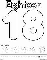 Number 15 Coloring Page sketch template