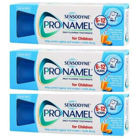 Sensodyne Pronamel for Kids Daily Fluoride Toothpaste 6-12 Years 50ml