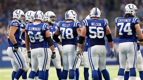 Colts have a top-ranked offensive line, analytics site says