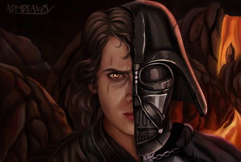 Anakin Skywalker (Darth Vader) by admdraws on DeviantArt