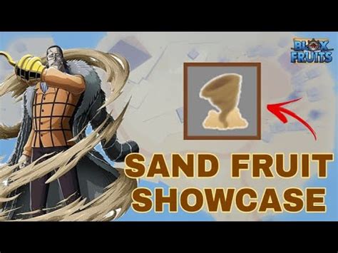 SAND Fruit V1 Showcase on Blox Fruits - YouTube