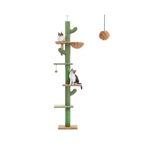 Cactus Cat Tree Floor to Ceiling Cat Tower - Etsy