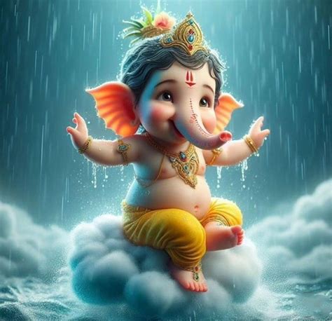 Shri Ganesh Ji Cute Cartoon Images {Best of 100+} in 2024 | Cute ...