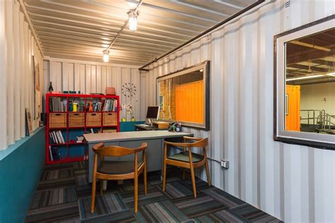 shipping container office interior - Google Search | Container office, Shipping container office ...