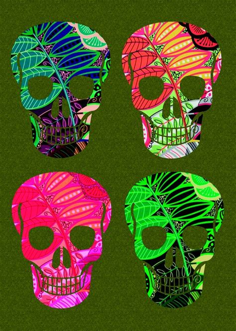 Pin by Daniel Leal on Calaveras | Sugar skull art, Skull art, Skull and ...