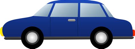 blue car clip art - Clip Art Library