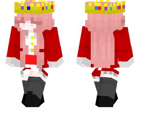 Girl Technoblade | Minecraft PE Skins