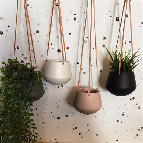 Ceramic hanging plant pot | Grace & Grey