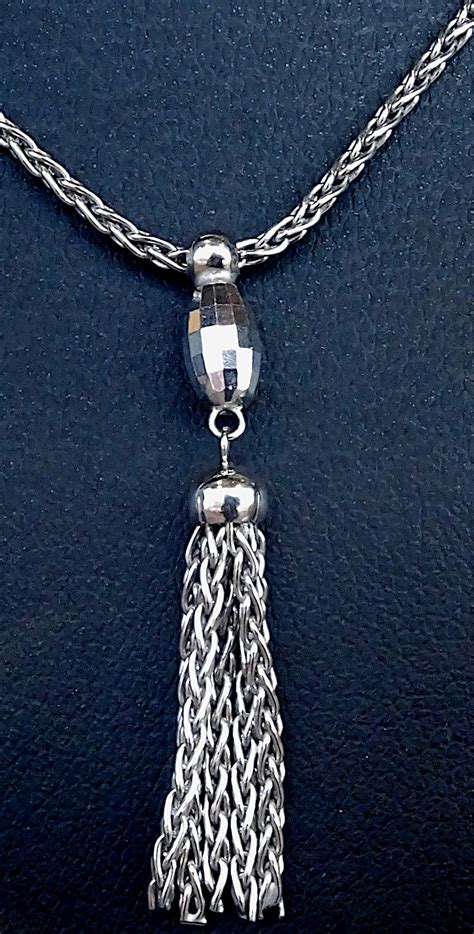 White Gold Necklace And Pendant Free Stock Photo - Public Domain Pictures