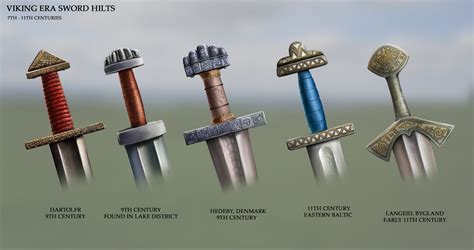 ArtStation - Viking Era Sword Hilts