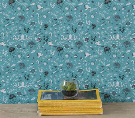 Penguin Random House x Chasing Paper Removable Wallpaper Collection | Apartment Therapy