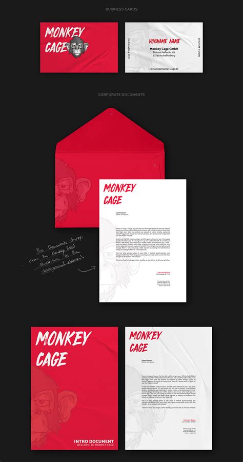 MONKEY CAGE // Corporate Design + Branding // 2019 on Behance