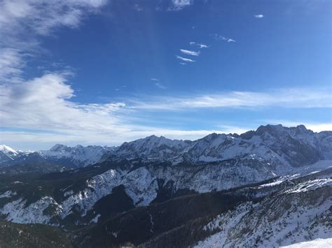 (1136 x 640) Southern Germany Alps in the winter. [OC] : r/EarthPorn