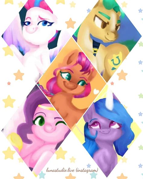 ArtStation - mlp new generation (fanart)