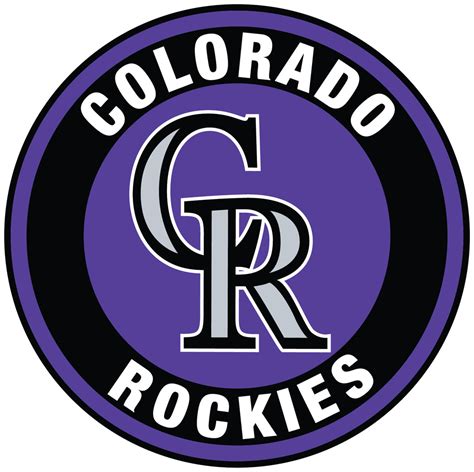 Colorado Rockies Circle Logo Vinyl Decal / Sticker 5 sizes!! | Sportz For Less