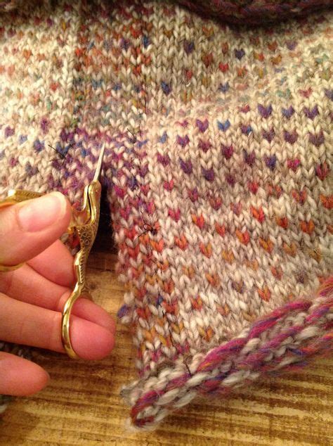 28 Steek ideas in 2021 | knitting techniques, knitting tutorial, knitting