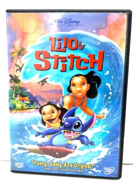 LILO & STITCH DVD 2002 Very Good Includes Insert Booklet Walt Disney Funny Sassy $4.99 - PicClick
