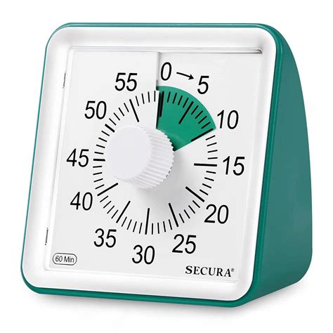 Buy Secura 60-Minute Visual Timer, Classroom Classroom Timer, Countdown ...