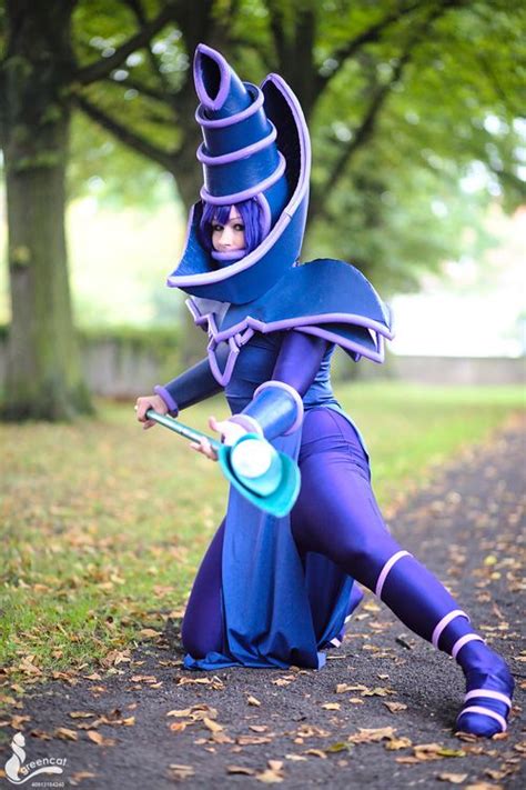 Colorful Yu-Gi-Oh Dark Magician And Dark Magician Girl Cosplay | The ...