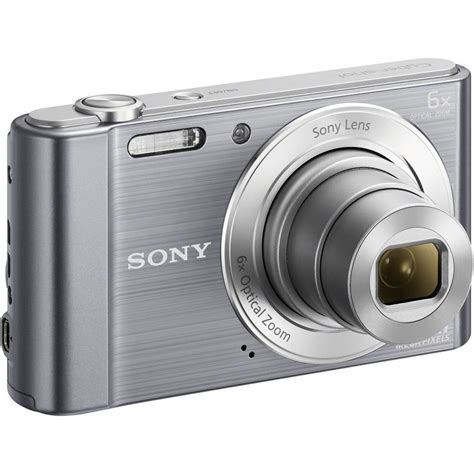 Sony Cyber-Shot DSC-W810S Digital camera 20.1 MPix Optical zoom: 6 x Silver from Conrad.com