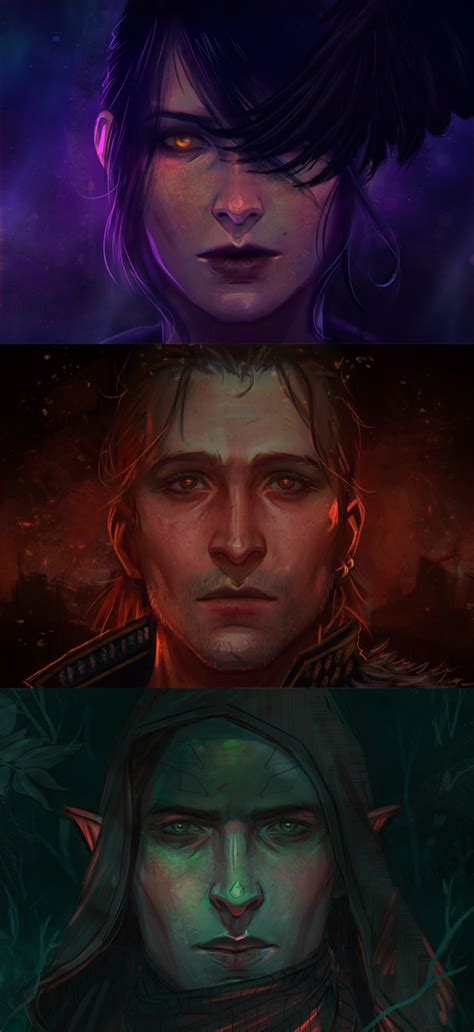 Apostates (Dragon Age — Morrigan, Anders, Solas) by Withoutafuss ...