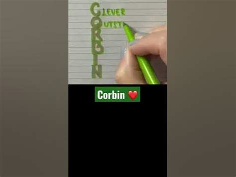 Meaning of the name CORBIN #meaning #name #corbin - YouTube