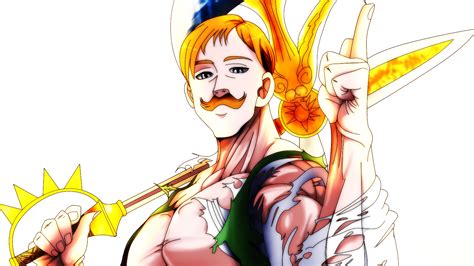 Escanor, Divine Axe Rhitta, Sacred Treasure, Nanatsu no Taizai, 4k HD ...