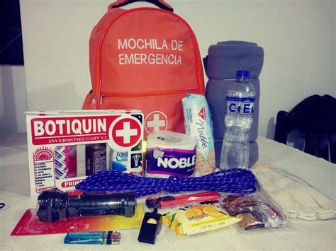 Mochila De Emergencia Básica - S/ 85,00 en Mercado Libre