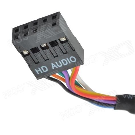 How do I connect the HD AUDIO connector into the F_AUDIO header, as it is an odd shape : r ...