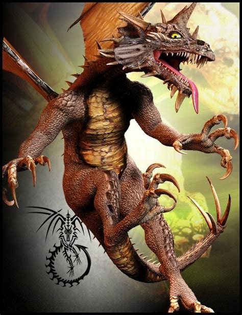 Millennium Dragon 2 Dragonling | Daz 3D