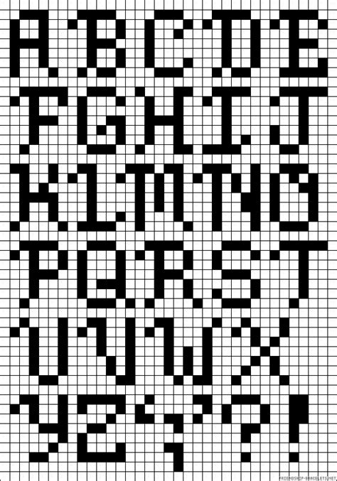 1000+ images about alphabet letters on Pinterest | Perler bead patterns ...