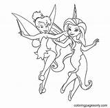 Disney Fairy Vidia Coloring Pages sketch template