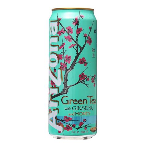 Arizona Green tea Ginseng and Honey | American Crunch