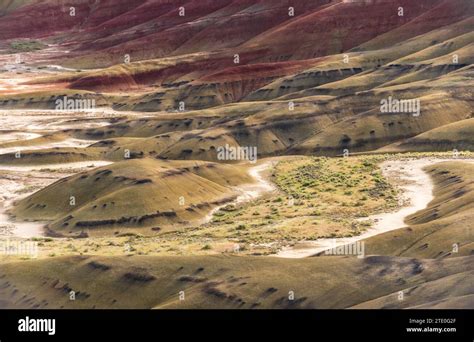 Painted Hills at John Day Fossil Beds National Monument Stock Photo - Alamy