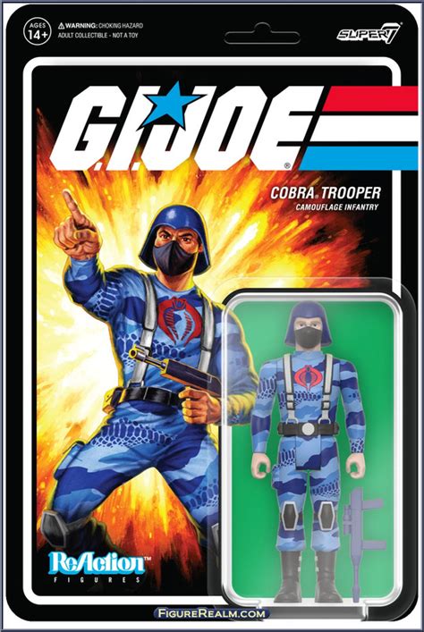 Cobra Trooper (Camouflage Infantry) - G.I. Joe - ReAction Figures ...