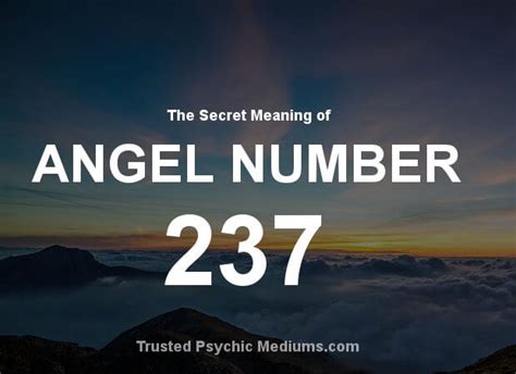 Angel Number 237 - Find out what it means for Your Future...