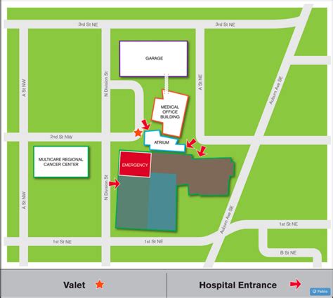 Auburn Campus Map Printable