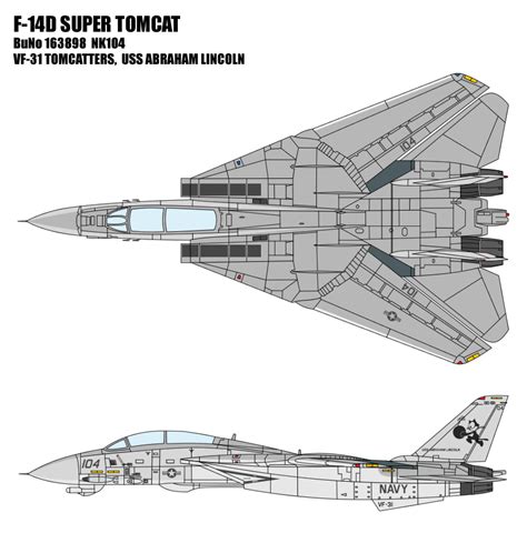 F-14D Super Tomcat - VF-31 by BoggeyDan on DeviantArt