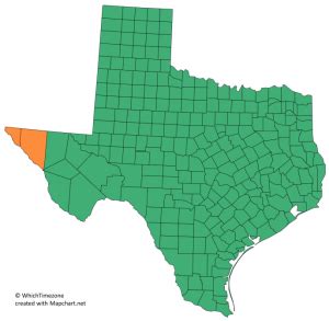 Texas (TX) time zone - WhichTimezone