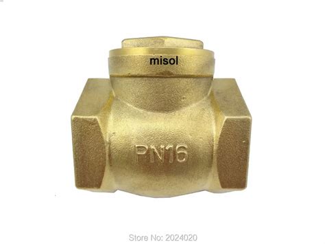 1 pcs of 2", DN50 horizontal check valve, Brass non return valve-in Valve from Home Improvement ...